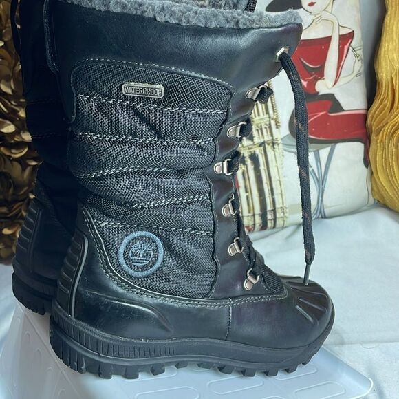 (F) Timberland / Earthkeepers Mount Holly TallLace-up duck boot, women's,SZ/6.5 - Picture 2 of 12